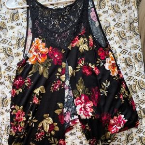 floral summer shirt